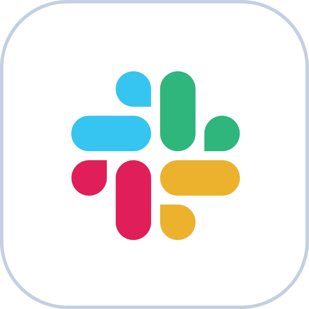 A colorful logo with intersecting shapes in blue, green, yellow, and pink forming a cross-like symbol on a white background.